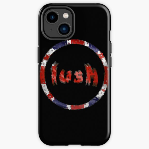 Shoegazing English Rock Band Lush Radial Blur Logo   iPhone Tough Case RB1608 product Offical blur Merch