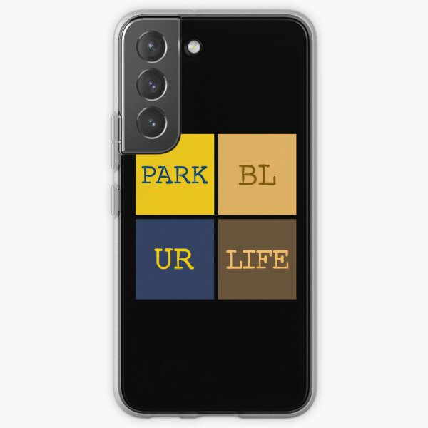 Blur band parklife squares design Samsung Galaxy Soft Case RB1608 product Offical blur Merch