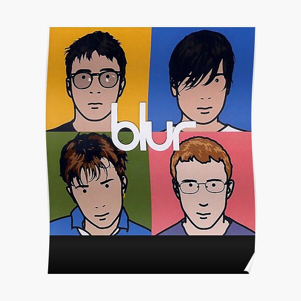 Blur design For Fans Poster RB1608 product Offical blur Merch