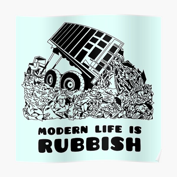 Blur - Modern Life is Rubbish Poster RB1608 product Offical blur Merch