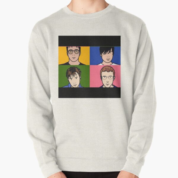 Blur logo design British rock band founded in Colchester batang wangi Pullover Sweatshirt RB1608 product Offical blur Merch