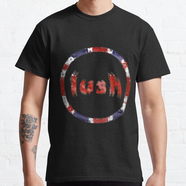 Shoegazing English Rock Band Lush Radial Blur Logo Racerback Tank Top Classic T-Shirt RB1608 product Offical blur Merch