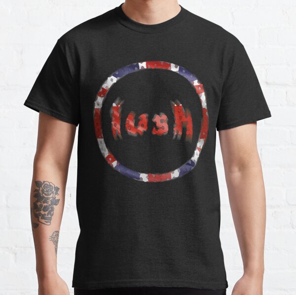 Shoegazing English Rock Band Lush Radial Blur Logo Classic T-Shirt RB1608 product Offical blur Merch
