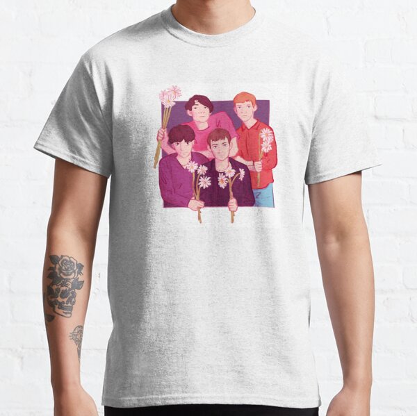 Blur with flowers Classic T-Shirt RB1608 product Offical blur Merch