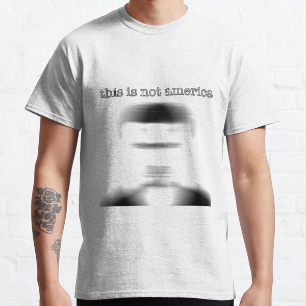 This Is Not America - Claes Bang (motion blur) Classic T-Shirt RB1608 product Offical blur Merch