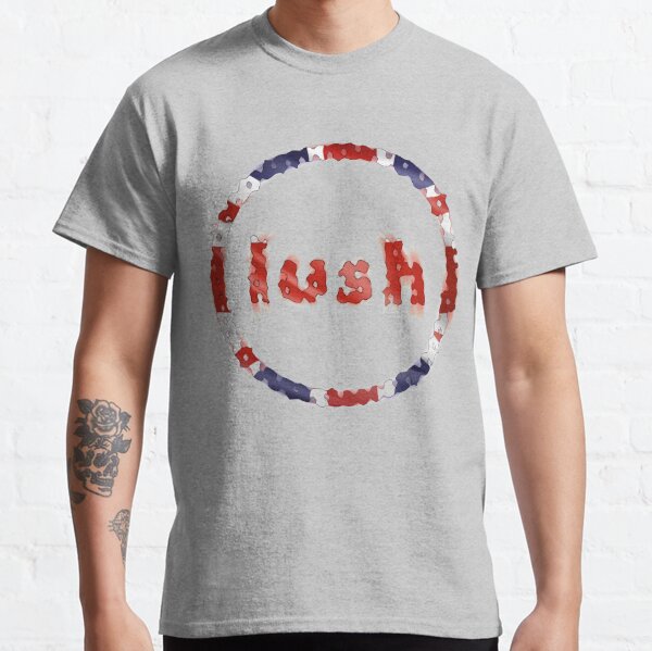 Shoegazing English Rock Band Lush Radial Blur Logo Classic T-Shirt RB1608 product Offical blur Merch
