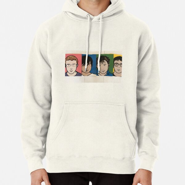 Blur Band Pullover Hoodie RB1608 product Offical blur Merch