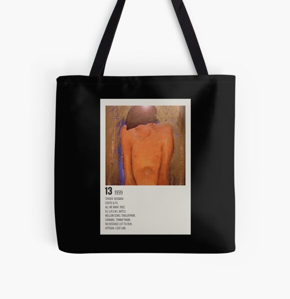 Minimalist Album Blur - 13 1999 All Over Print Tote Bag RB1608 product Offical blur Merch