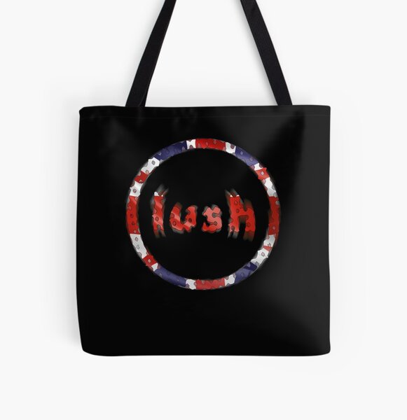 Shoegazing English Rock Band Lush Radial Blur Logo All Over Print Tote Bag RB1608 product Offical blur Merch