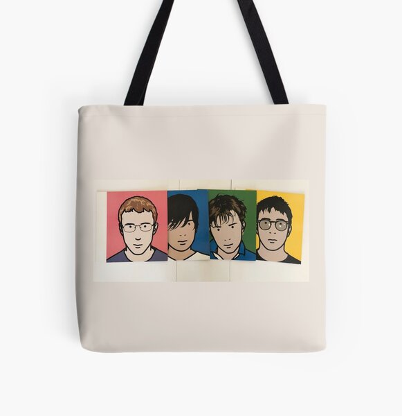 Blur Band All Over Print Tote Bag RB1608 product Offical blur Merch