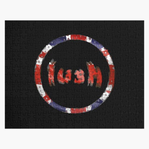 Shoegazing English Rock Band Lush Radial Blur Logo   Jigsaw Puzzle RB1608 product Offical blur Merch