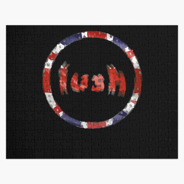 Shoegazing English Rock Band Lush Radial Blur Logo Classic  Jigsaw Puzzle RB1608 product Offical blur Merch