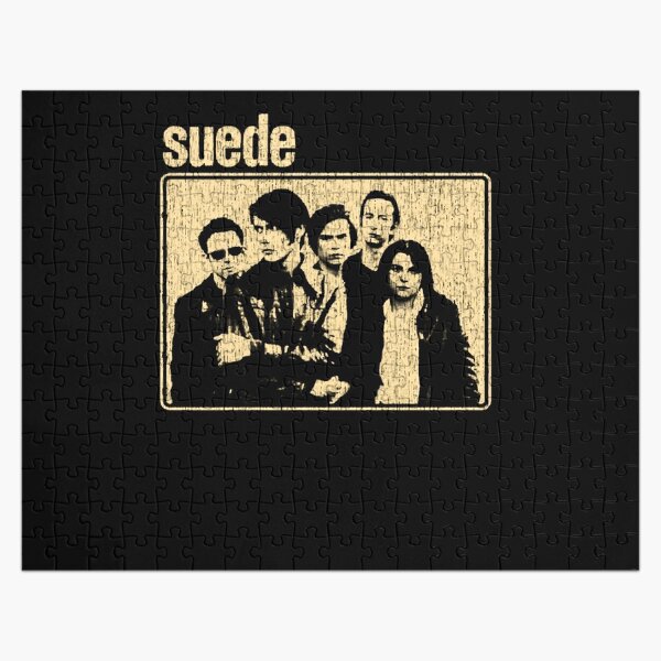 Suede Distressed Vintage Style 90s  Jigsaw Puzzle RB1608 product Offical blur Merch
