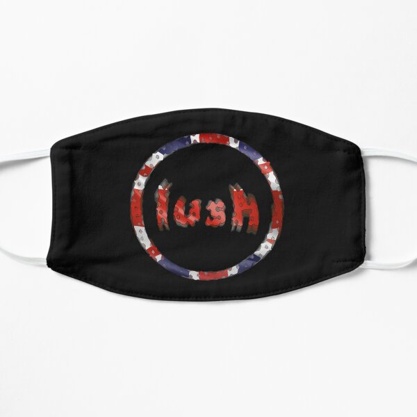 Shoegazing English Rock Band Lush Radial Blur Logo   Flat Mask RB1608 product Offical blur Merch