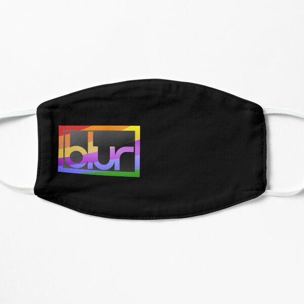 Blur The Rainbow Flat Mask RB1608 product Offical blur Merch