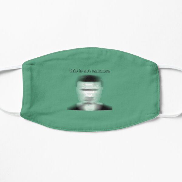 This Is Not America - Claes Bang (motion blur) Flat Mask RB1608 product Offical blur Merch